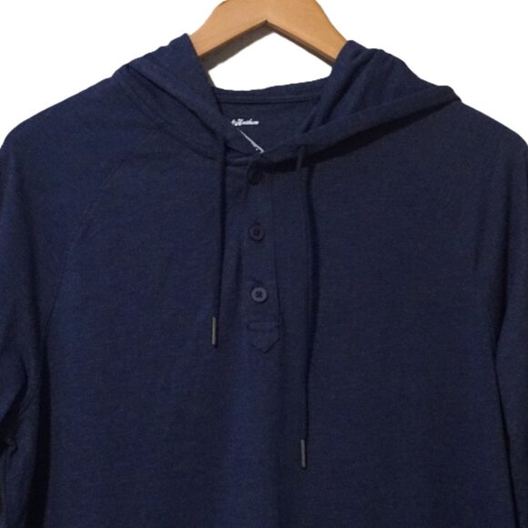 Flag & Anthem Navy Long Sleeve Tee Shirt Hoodie Men’s Medum - Picture 2 of 7